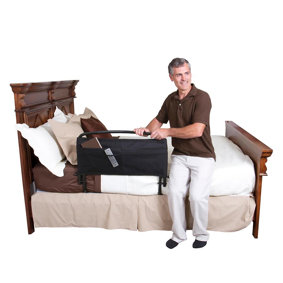 Safety Bed Rail with Padded Pouch