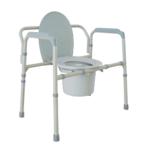 Heavy Duty Bariatric Folding Bedside Commode Seat