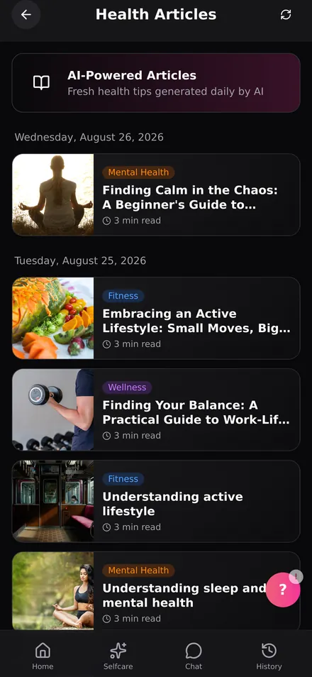 HealthScan247 reading list of general wellness articles