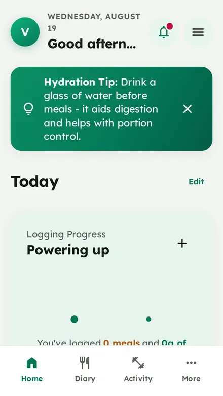 The Vita247 app on a phone screen