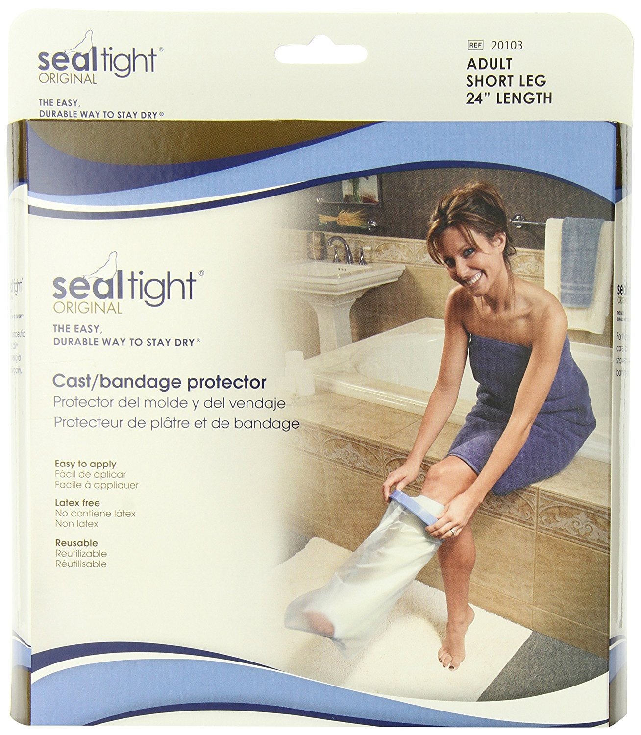 Cast Protector, Adult Short Leg 24” Length