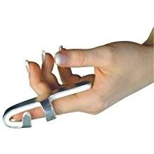 Finger Splint Baseball Silver by Alex Orthopedic