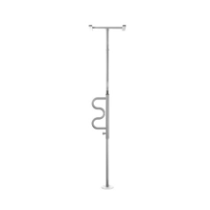 Stander Security Pole and Curve Grab Bar